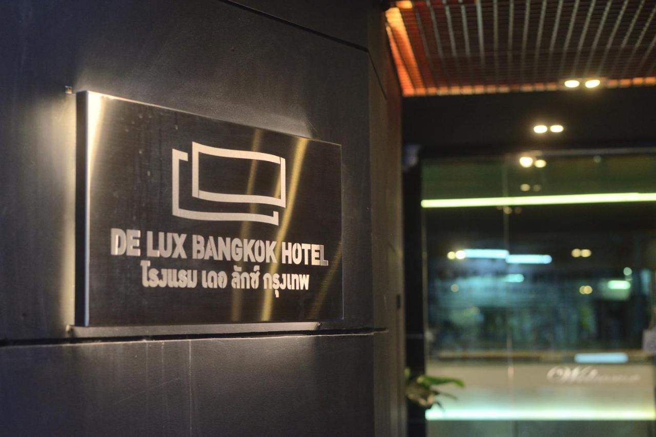 De Lux Bangkok Hotel Exteriör bild