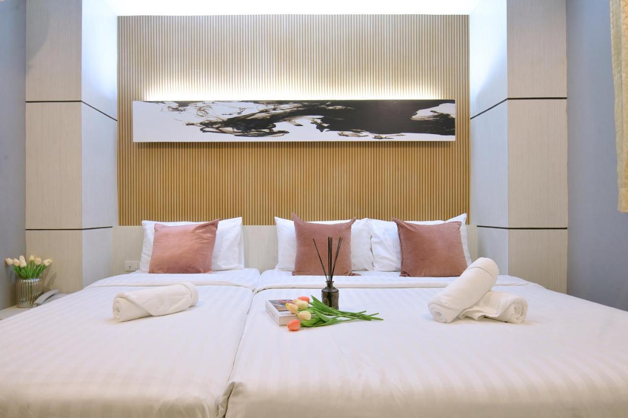 De Lux Bangkok Hotel Exteriör bild